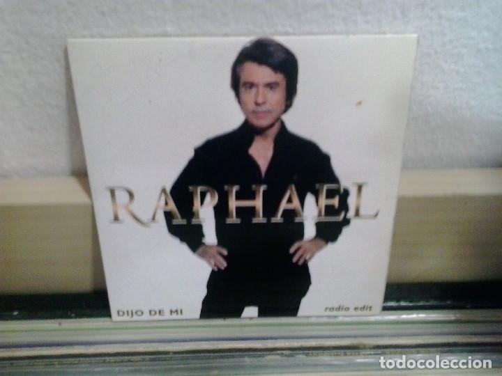 CDs de m&uacute;sica: LMV - Raphael. Dijo de mi. CD-Single - Foto 1