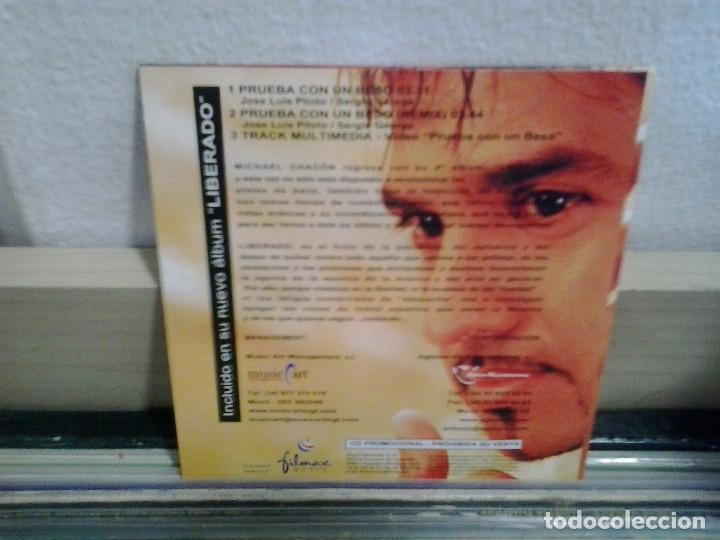CDs de m&uacute;sica: LMV - Michael Chac&oacute;n. Prueba con un beso. CD-Single - Foto 2