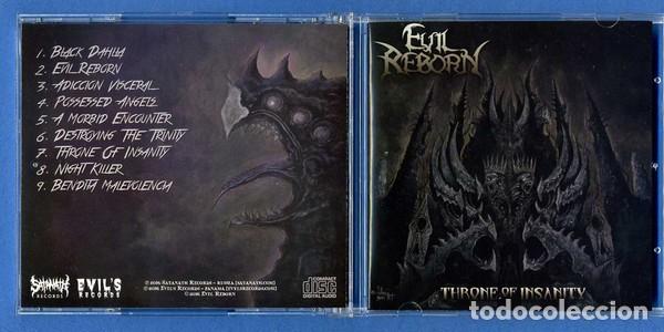 CDs de m&uacute;sica: Evil Reborn &lrm;&ndash; Throne Of Insanity - Foto 1