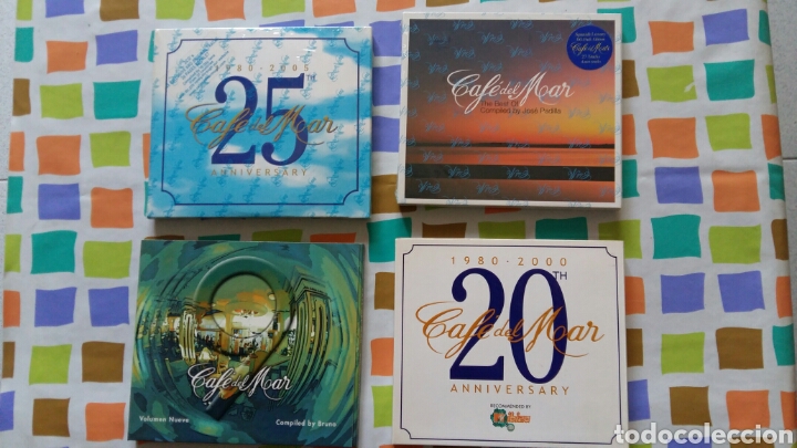 CDs de m&uacute;sica: CAFE DEL MAR 4 CDS - Foto 1