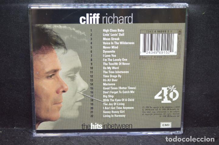 CDs de m&uacute;sica: CLIFF RICHARD - THE HITS IN BETWEEN - CD - Foto 2
