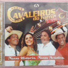 CDs de Música: CAVALEIROS DO FORRÓ - 3 ANOS, NOSSA HISTORIA NOSSO ACÚSTICO (POLYMUSIC) // ED. BRASIL ORIGINAL, RARO. Lote 169658100