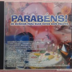 CDs de Música: PARABÉNS! AS MÚSICAS PARA AS SUAS DATAS MAIS FELIZES (ATRAÇAO FONOGRÁFICA, 2003) ED. BRASIL ORIGINAL. Lote 169661840