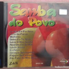 CDs de Música: SAMBA DO POVO (ZAN / BRASIDISC) /// ED. BRASIL ORIGINAL, RARO /// AXÉ FORRÓ BOSSA NOVA SALSA BACHATA. Lote 169662240