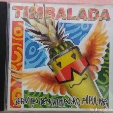 CDs de Música: TIMBALADA - SERVIÇO DE ANIMAÇAO POPULAR (NOVODISC MANAUS, 2003) /// ED. BRASIL ORIGINAL, RARO. Lote 169662384