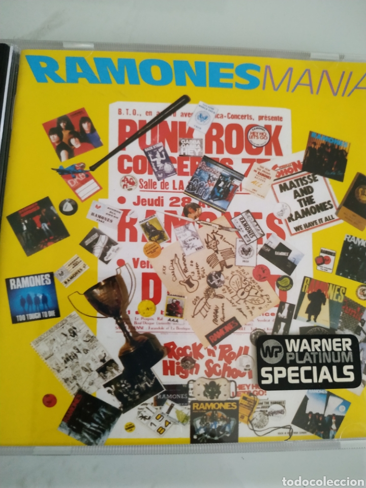 CDs de m&uacute;sica: Ramones mania - Foto 1