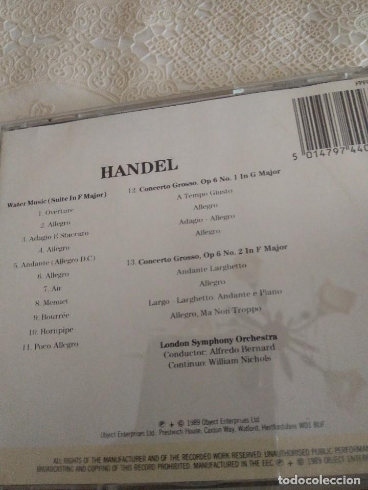CDs de m&uacute;sica: G-90 CD MUSICA HANDELCONNOISSEUR - Foto 3