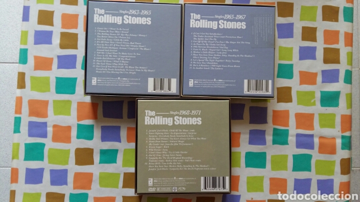 CDs de m&uacute;sica: Rolling Stones 3 Cajas Singles - Foto 2