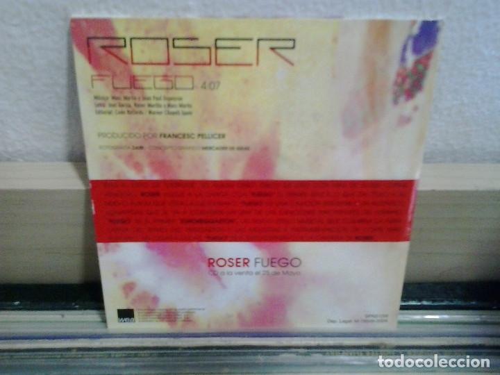 CDs de m&uacute;sica: LMV - Roser. Fuego. CD - Single - Foto 2