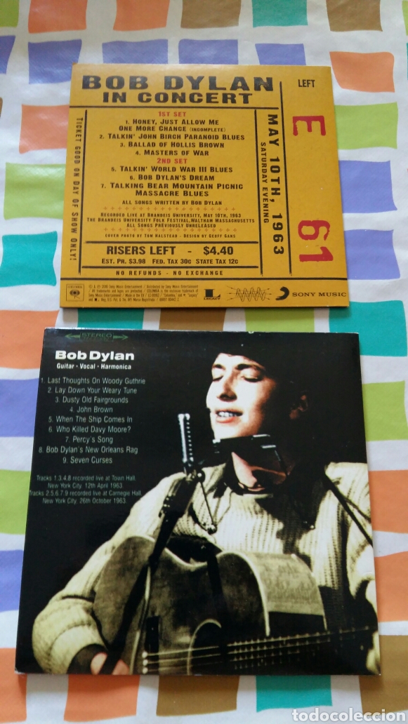 CDs de m&uacute;sica: Bob Dylan 2Cds Rarezas - Foto 2
