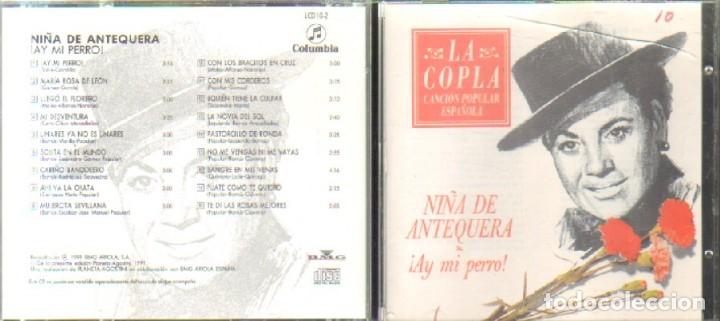 Musik-CDs: LA COPLA CANCION ESPA&Ntilde;OLA.CANCION POPULAR ESPA&Ntilde;OLA.AY MI PERRO. CD-FLA-954