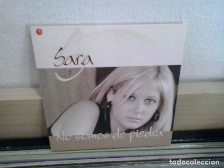 CDs de m&uacute;sica: Sara. No somos de piedra. CD - Single - Foto 1