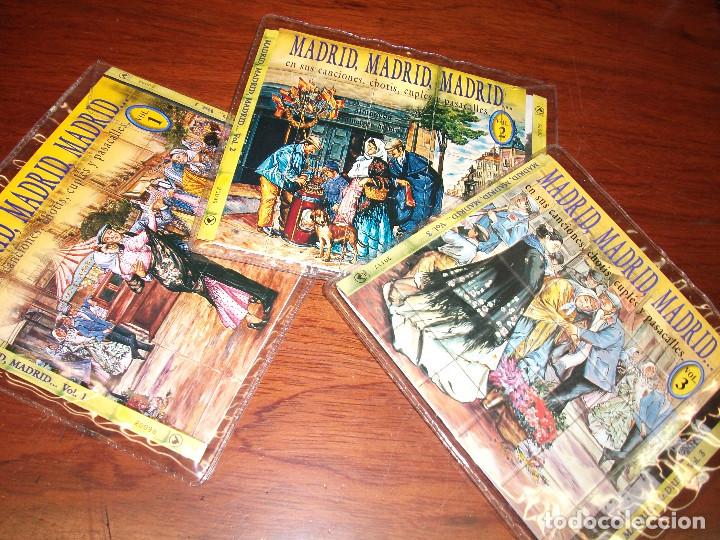 Cd Madrid Madrid Madrid En Sus Canciones Chotis Cuples Pasacalles 3 Vols 1997 1998 - 