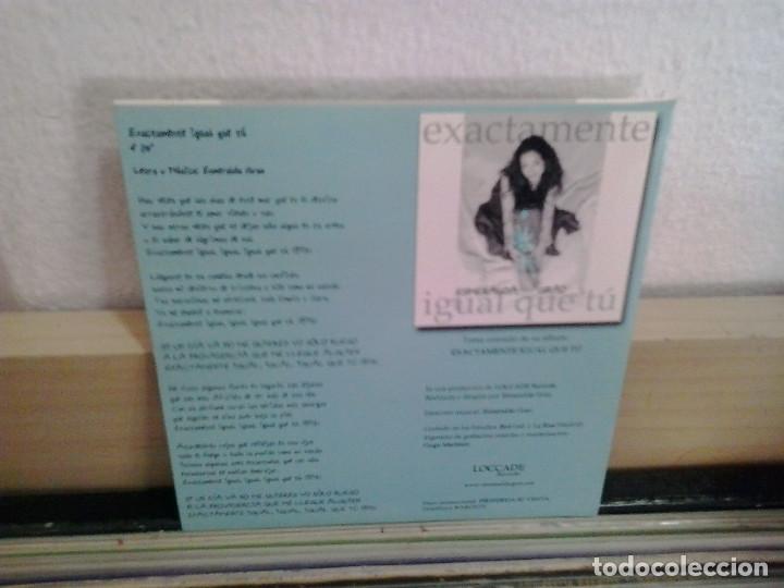 CDs de m&uacute;sica: LMV - Esmeralda Grao. Exactamente igual que t&uacute;. CD-single - Foto 2