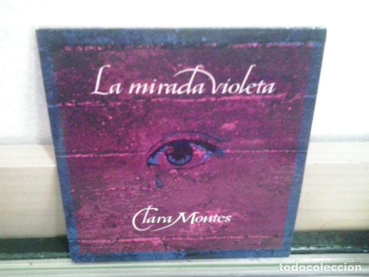 CDs de m&uacute;sica: LMV - Clara Montes. La mirada violeta. CD-single - Foto 1