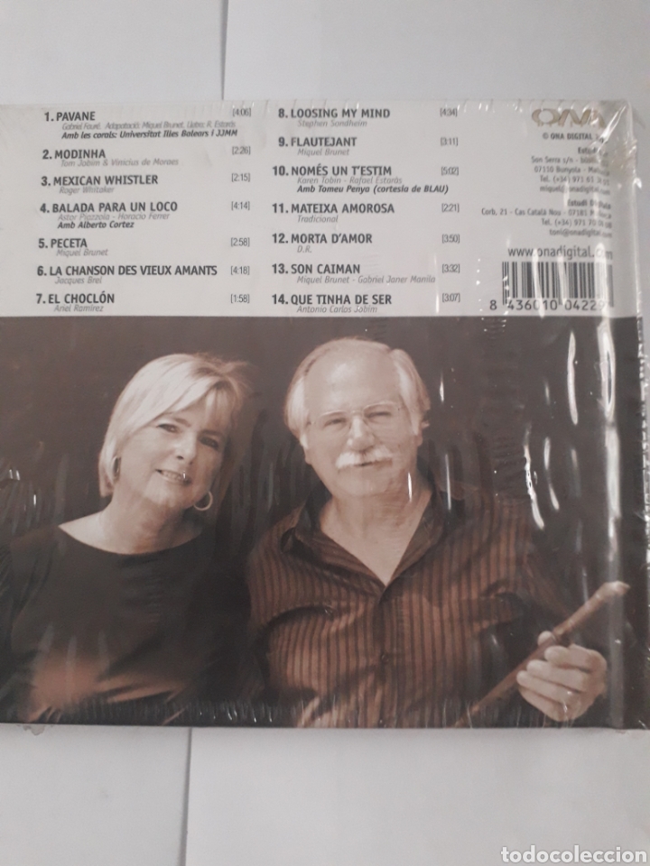CDs de m&uacute;sica: Tomeu Estar&aacute;s & Genia Tobin. - Foto 2