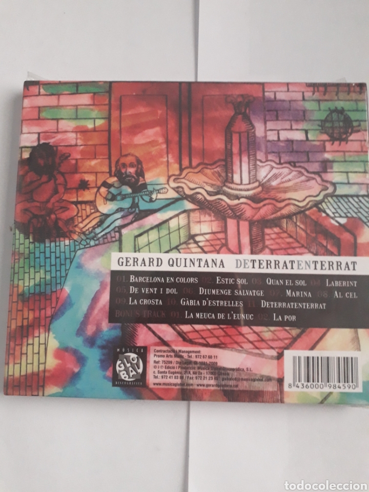 CDs de m&uacute;sica: Gerard Quintana. De Terrat en Terrat - Foto 2