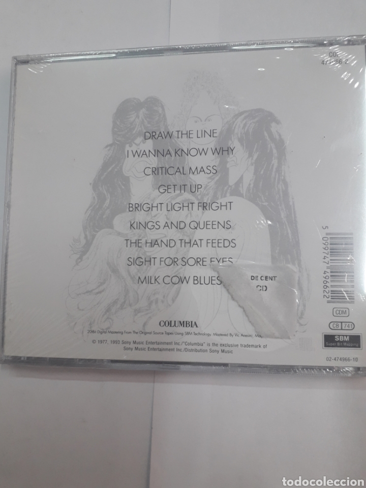 CDs de m&uacute;sica: AEROSMITH. Draw The Line - Foto 2