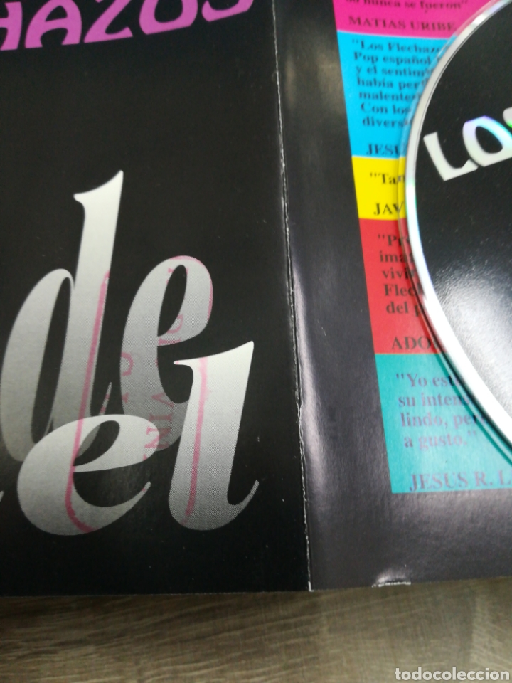 CDs de m&uacute;sica: Los flechazos maxi CD single la chica de Mel + 3 1993 - Foto 2