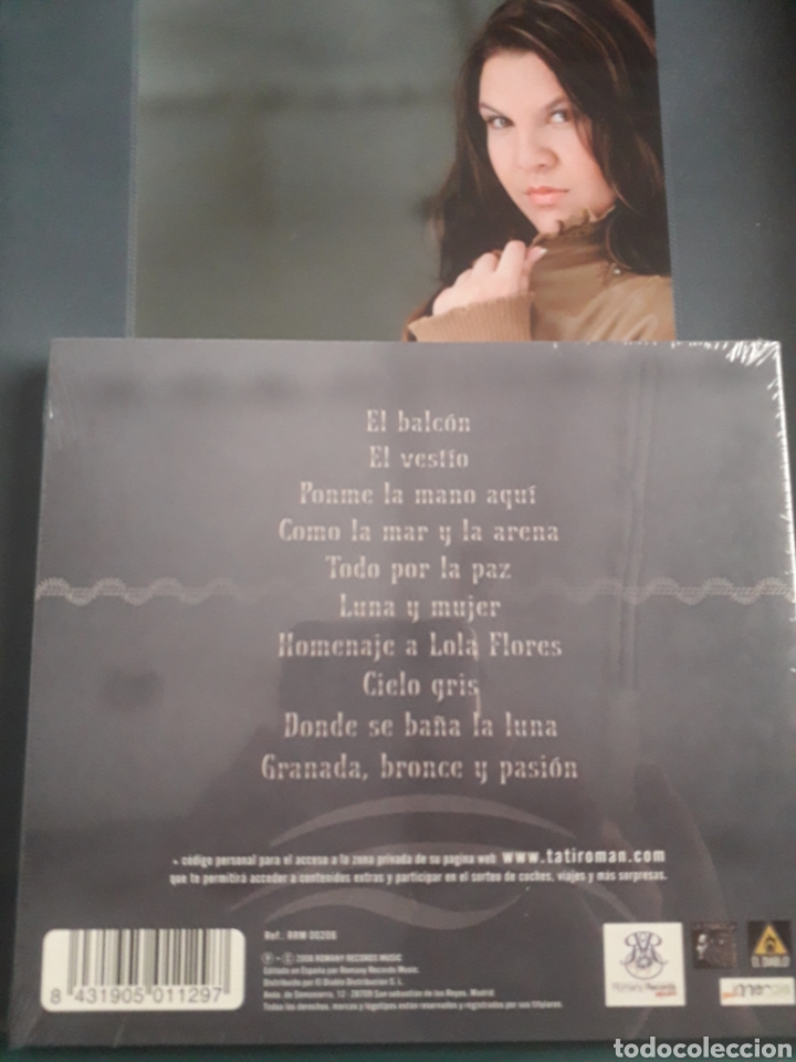 CDs de m&uacute;sica: TATI Rom&aacute;n. C&oacute;mo la mar y la arena. - Foto 4