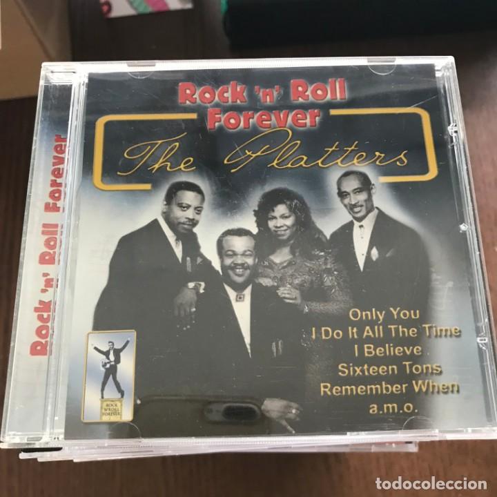 CDs de m&uacute;sica: PLATTERS - ROCK N ROLL FOREVER - CD SAAR 2002 - Foto 1