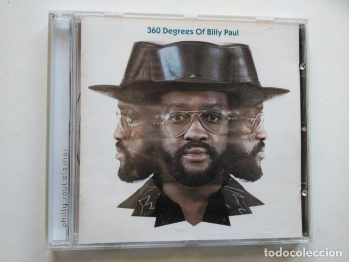 Musik-CDs: Billy Paul-360 Degrees Of...(cd. Epic) reed. del clasico de 1972. cover de Al Green. Philly Soul