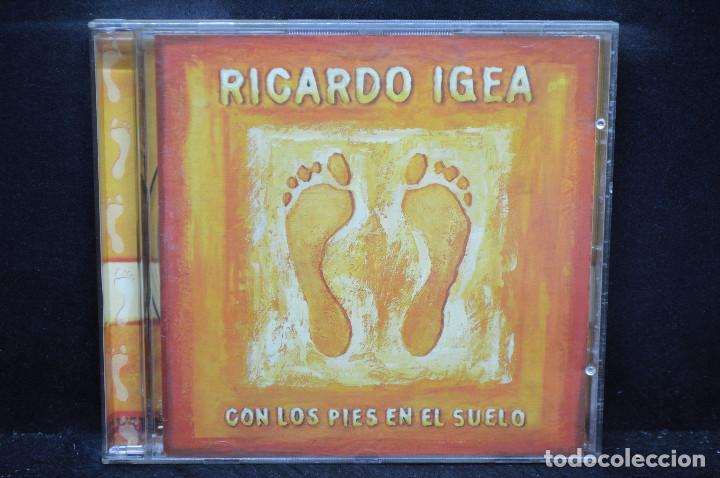 CDs de m&uacute;sica: RICARDO IGEA - CON LOS PIES EN EL SUELO - CD - Foto 1