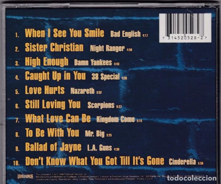 CDs de m&uacute;sica: Power Ballads - CD Recopilatorio - Foto 2