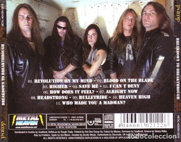 CDs de m&uacute;sica: Pump - Breakdown To Breakthrough  - CD - Foto 2