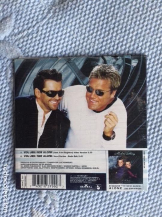 CDs de m&uacute;sica: Modern talking you are not alone / CD SINGLE - Foto 2