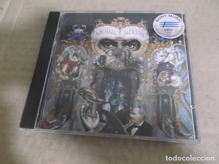 CDs de m&uacute;sica: MICHAEL JACKSON (CD) DANGEROUS A&Ntilde;O &ndash; 1991 - Foto 1