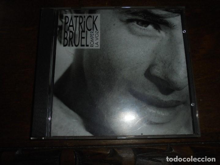 CDs de m&uacute;sica: PATRICK BRUEL. ROMPER LA VOZ.  BMG ARIOLA, 1992.  CD. IMPECA (#) - Foto 1
