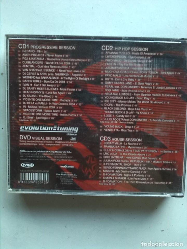 CDs de m&uacute;sica: EVOLUTION TUNING 3 CDS Y DVD - Foto 2