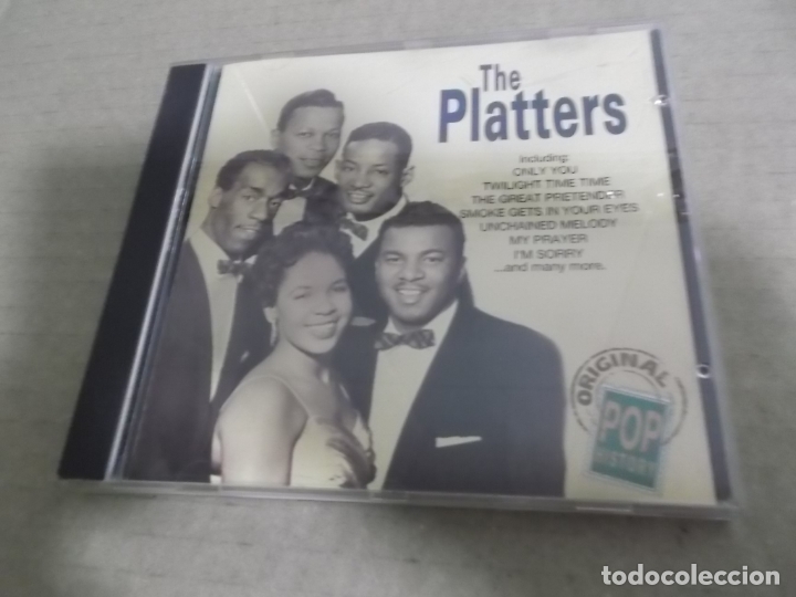 CDs de m&uacute;sica: THE PLATTERS (CD) ORIGINAL POP HISTORY A&Ntilde;O &ndash; 1994 - Foto 1