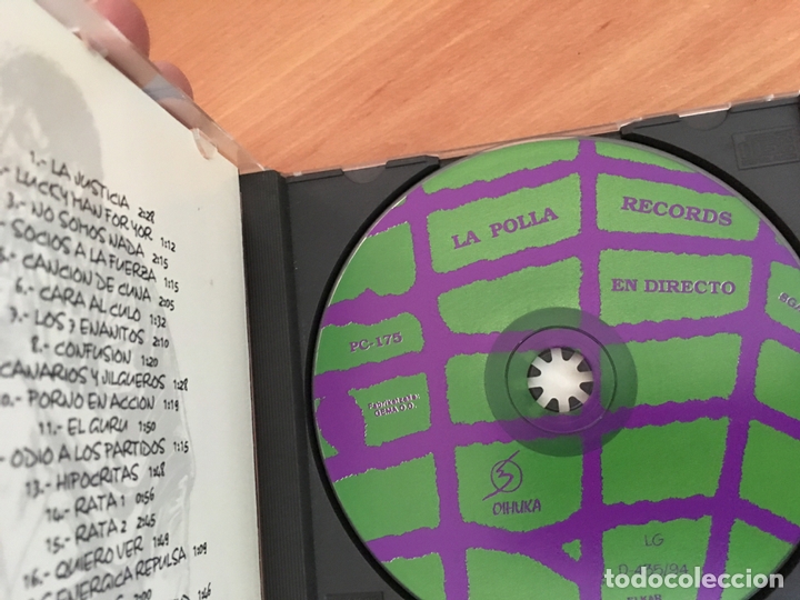 CDs de m&uacute;sica: LA POLLA RECORDS EN DIRECTO PC-175 (CDIB1) - Foto 2