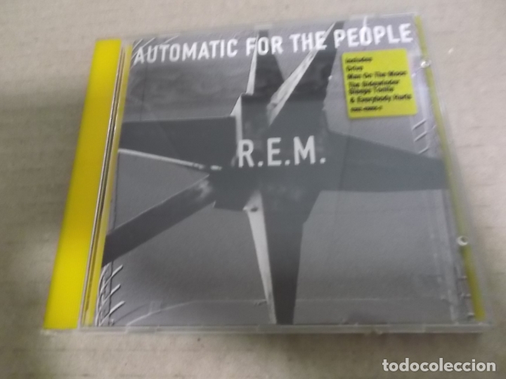 CDs de m&uacute;sica: R.E.M. (CD) AUTOMATIC FOR THE PEOPLE A&Ntilde;O &ndash; 1992 - Foto 1