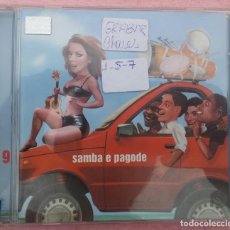 CDs de Música: SAMBA E PAGODE 9 (SOM LIVRE, 2002) /// ED. BRASIL ORIGINAL, RARO /// FORRÓ AXÉ BOSSA NOVA SALSA. Lote 170501284