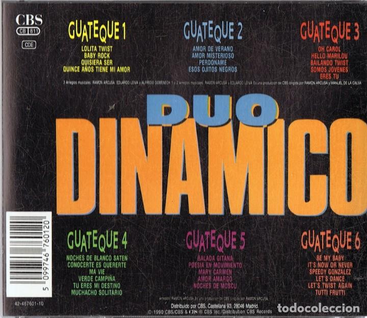 CDs de m&uacute;sica: D&Uacute;O DINAMICO &uml;GUATEQUE&uml; (CD) - Foto 2