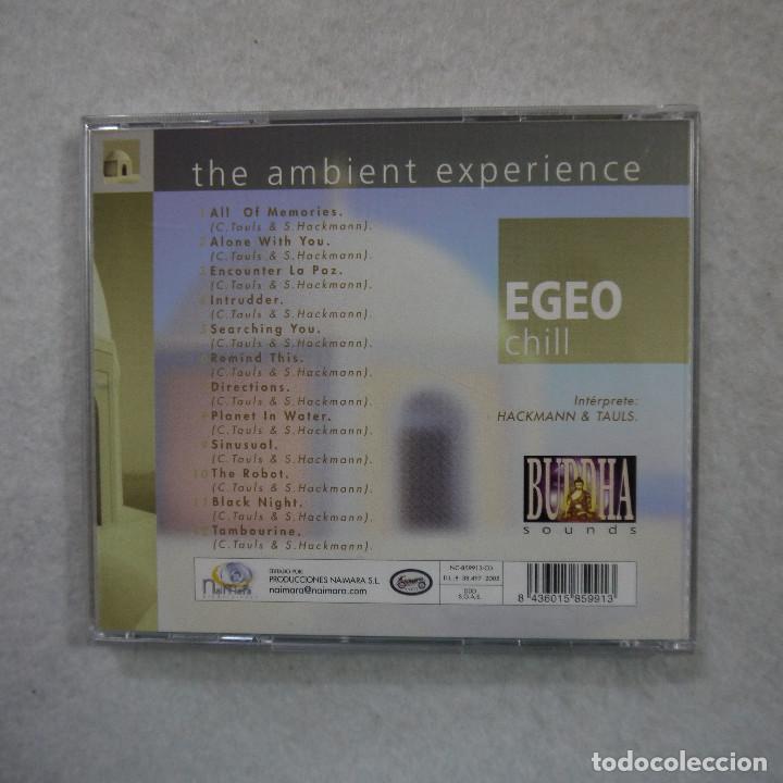 CDs de m&uacute;sica: EGEO CHILL - THE AMBIENT EXPERIENCE - CD 2005 - Foto 2