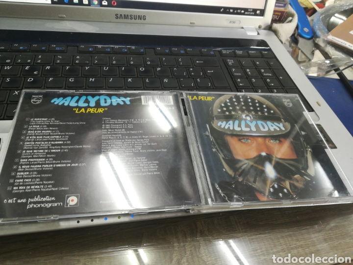 CDs de m&uacute;sica: Johnny hallyday cd la peur - Foto 1