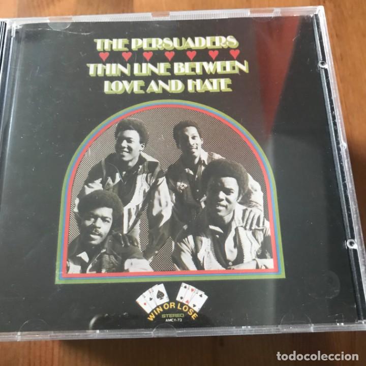 CDs de m&uacute;sica: PERSUADERS - THIN LINE BETWEEN LOVE AND HATE (1972) - CD ATLANTIC - Foto 1