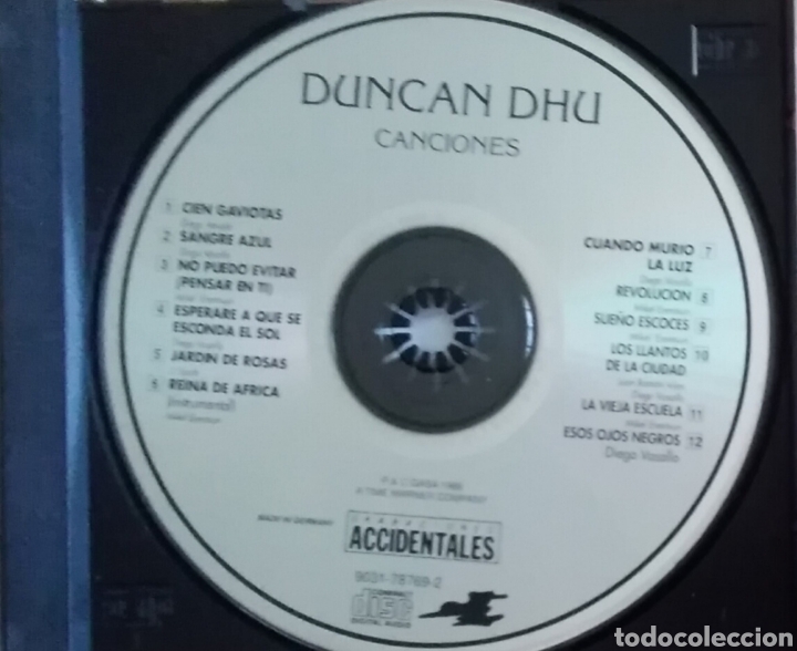 CDs de m&uacute;sica: DUNCAN DHU- canciones - Foto 2