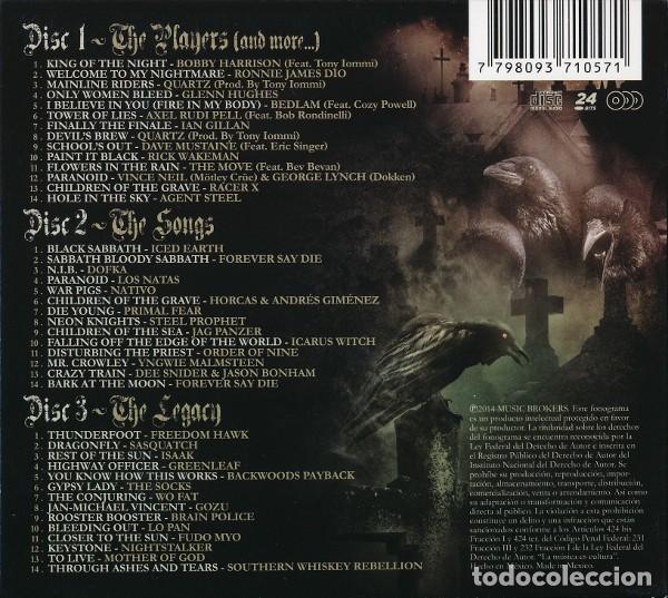 CDs de Música: The Many Faces of BLACK SABBATH * DIGIPACK 3CD * Precintado * Rare * Hecho en México - Foto 6 - 170952289
