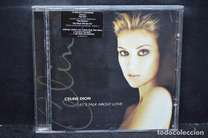 CDs de m&uacute;sica: CELINE DION - LET&acute;S TALK ABOUT LOVE - CD - Foto 1