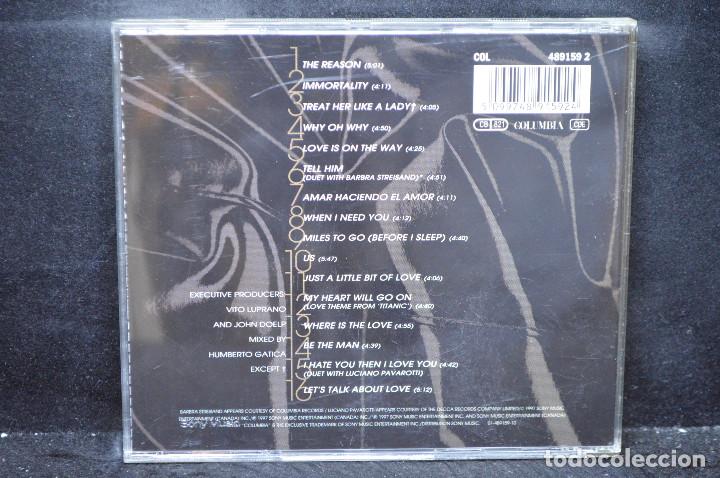 CDs de m&uacute;sica: CELINE DION - LET&acute;S TALK ABOUT LOVE - CD - Foto 2