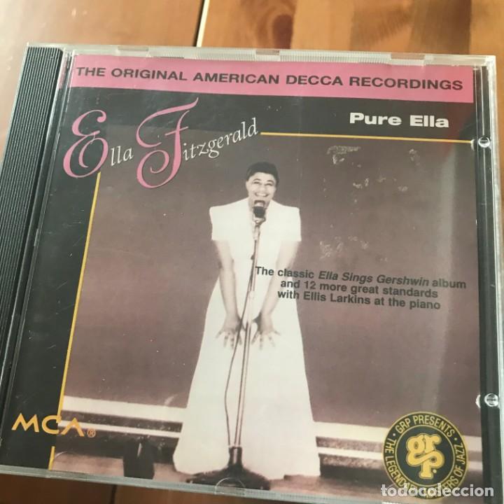 CDs de m&uacute;sica: ELLA FITZGERALD - PURE ELLA - CD GRP 1994 - Foto 1