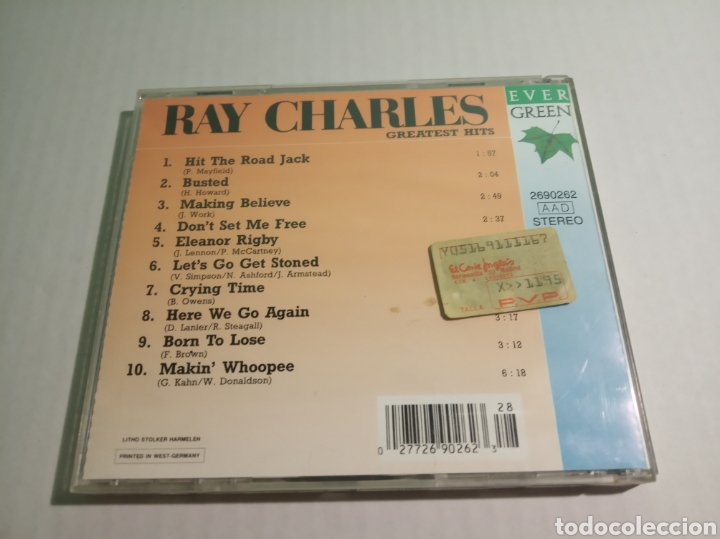 CDs de m&uacute;sica: Ray Charles - Foto 2