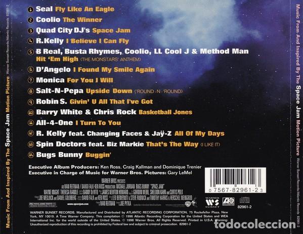 CDs de m&uacute;sica: Space Jam - CD BSO - Foto 2