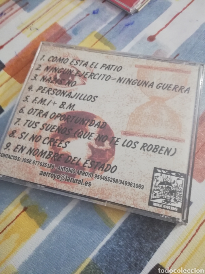 CDs de m&uacute;sica: CIZA&Ntilde;A / CD / COMO EST&Aacute; EL PATIO / PUNK ROCK - Foto 3