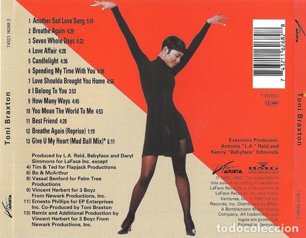 CDs de m&uacute;sica: Toni Braxton  - CD - Foto 2